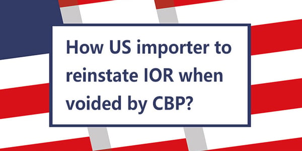 U.S.Importer of Record