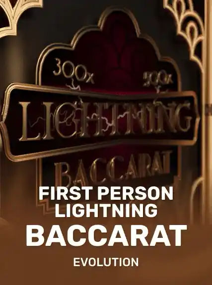 First Person Lightning Baccarat