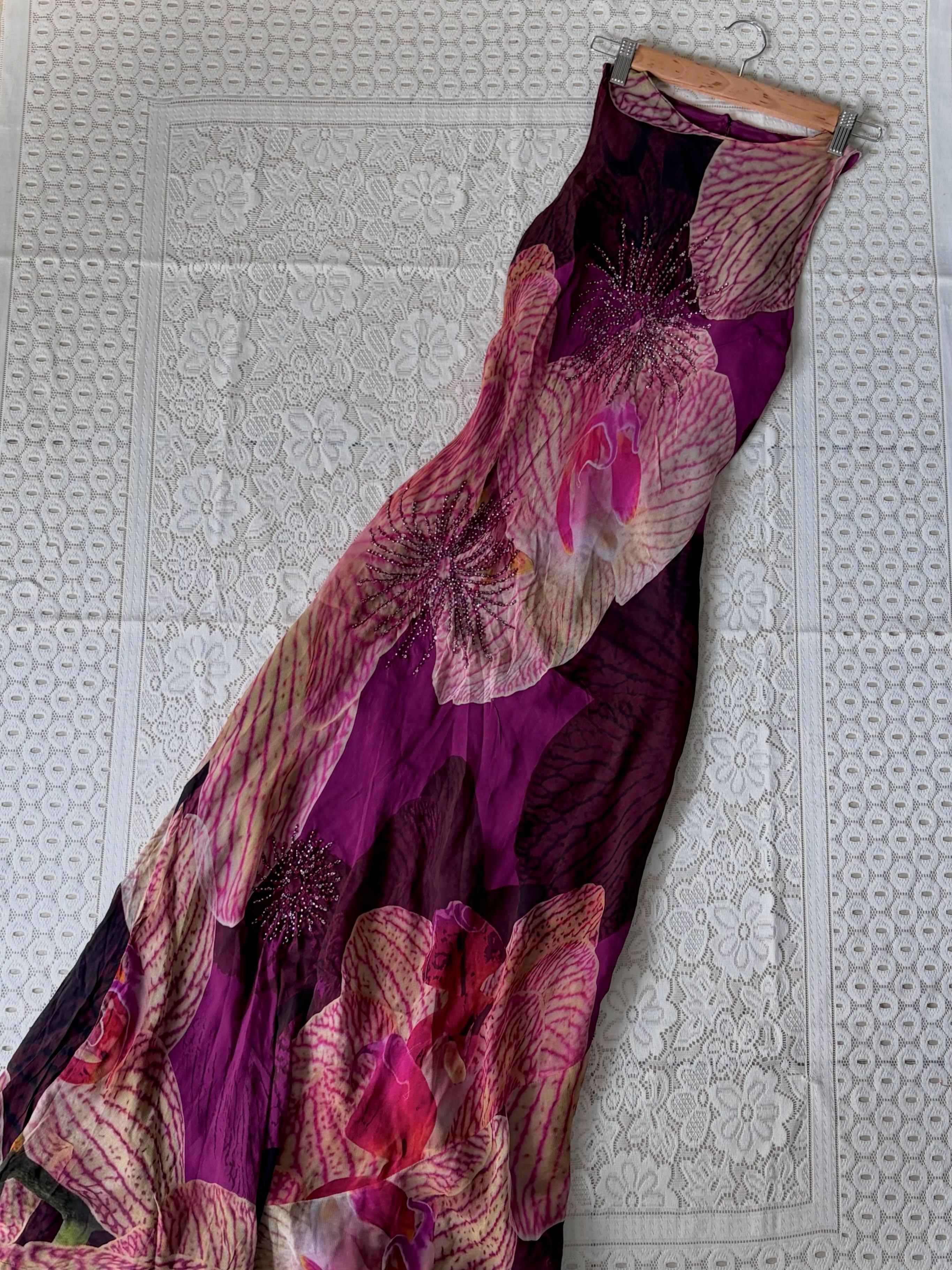 Orchid beaded maxi dress - View 1