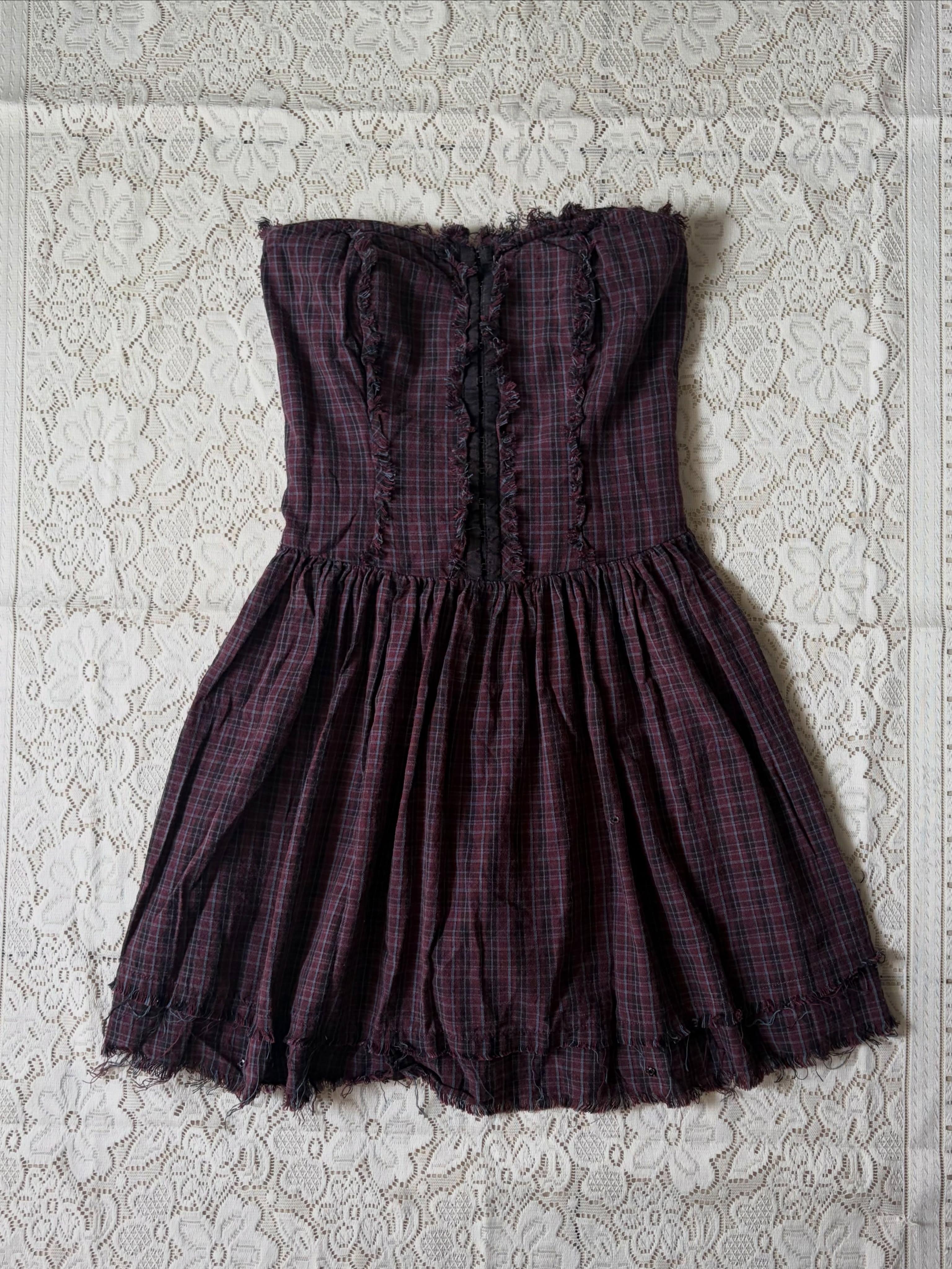 Dark academia mini dress (Urban Outfitters) - View 1