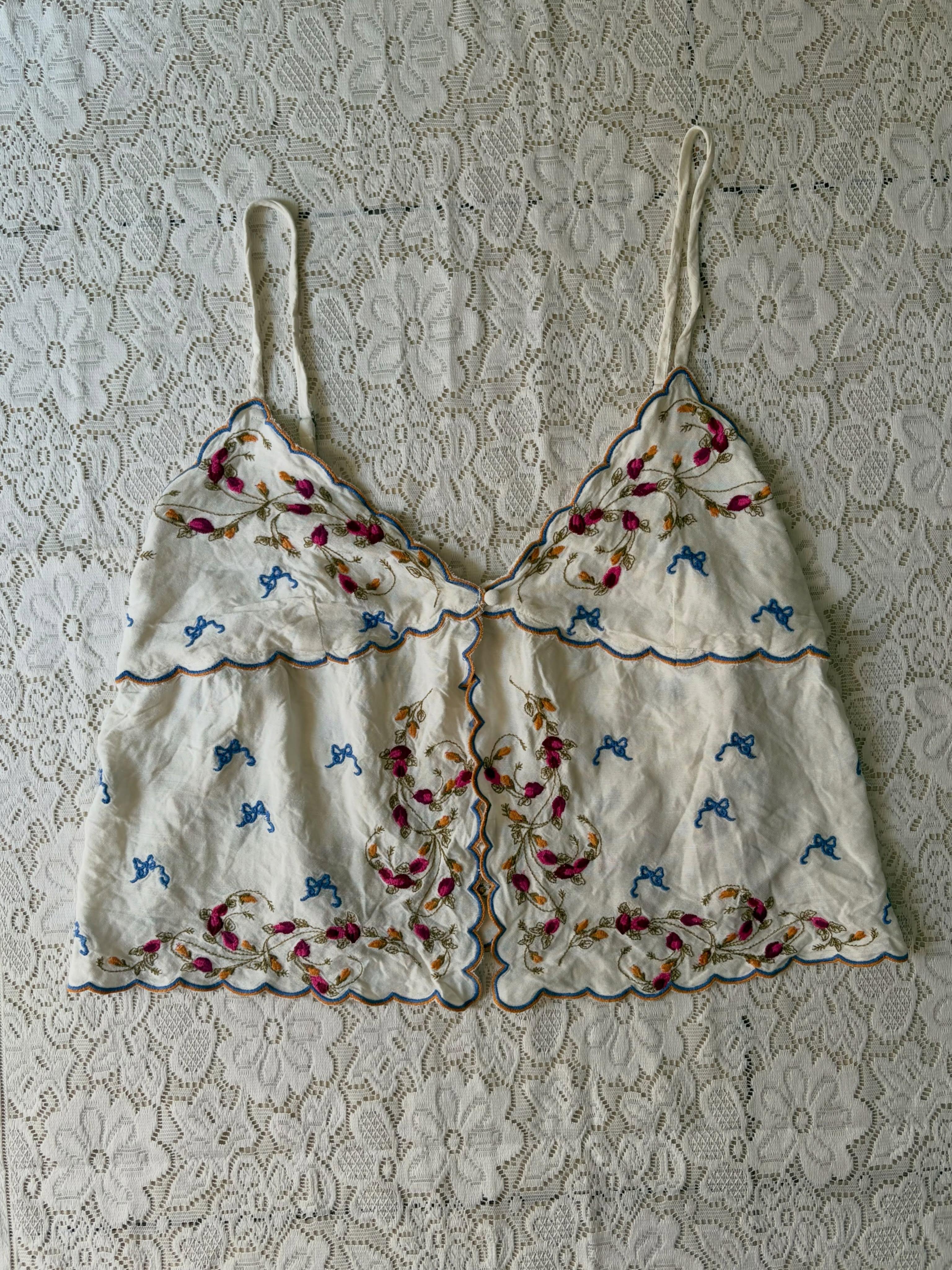 Embroidered tank top from Natural Life - View 1