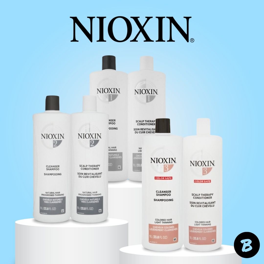 ✨💁‍♀️ Combat thinning hair with the Nioxin Haircare Range! 💁‍♀️✨

Discover the extraordinary benefits of the six clinically proven Nioxin Shampoo and Conditioner Duos - each specially tailored to specific hair types and needs. These duos are designed to promote thicker and fuller hair, whilst caring for the health of your scalp. 🧴🚿

Get your hands on the range of Nioxin Duos and haircare kits, available online now! 🎉

#OnTrendBeauty #onlinebeauty #nioxin #haircare #thinninghair