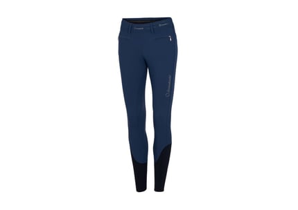 Samshield  Womens Alpha Breeches – Light Blue Jean, 36/26