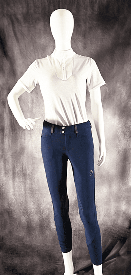 Samshield Womens Sandra Breeches – Night Blue, 38/28