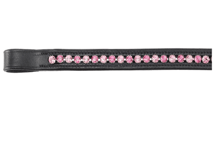Grewal Equestrian Cherry Blossom Flower Straight Browband