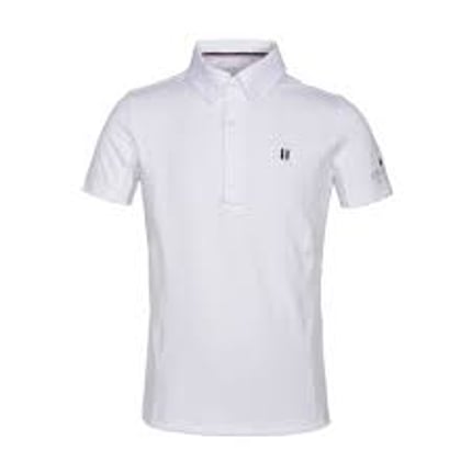 Kingsland Boys Classic Short Sleeve Show Shirt White
