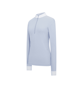 Samshield Womens Aloise Long Sleeve Show Shirt – Powder Blue, Medium