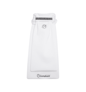 Samshield Womens Plastron Glossy Stock Tie – black chrome, Medium