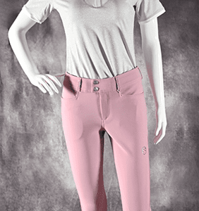 Samshield Womens Sandra Breeches – Blush Pink TT, 36/26