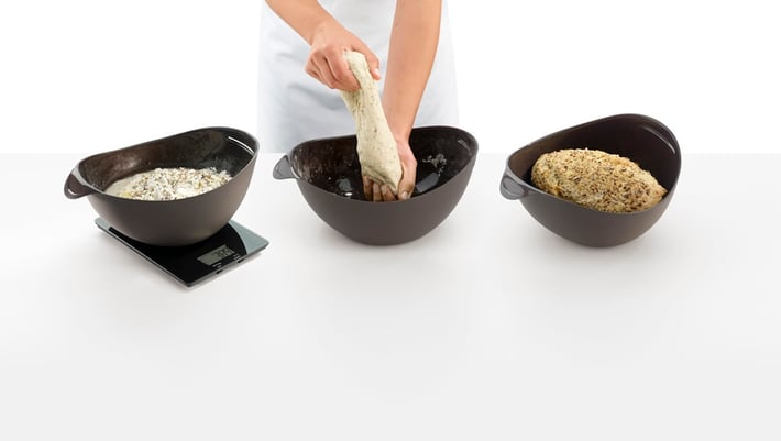 Съд за приготвяне и изпичане на хляб Lekue, голям