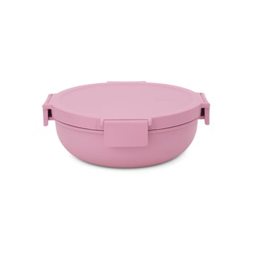 Salad Bowl Brabantia Make&Take Lilac Pink 1.3L, Plastic
