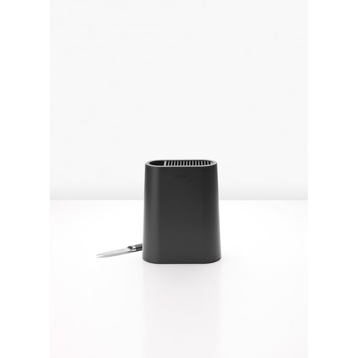 Блок за ножове с държач за прибори Brabantia, Dark Grey