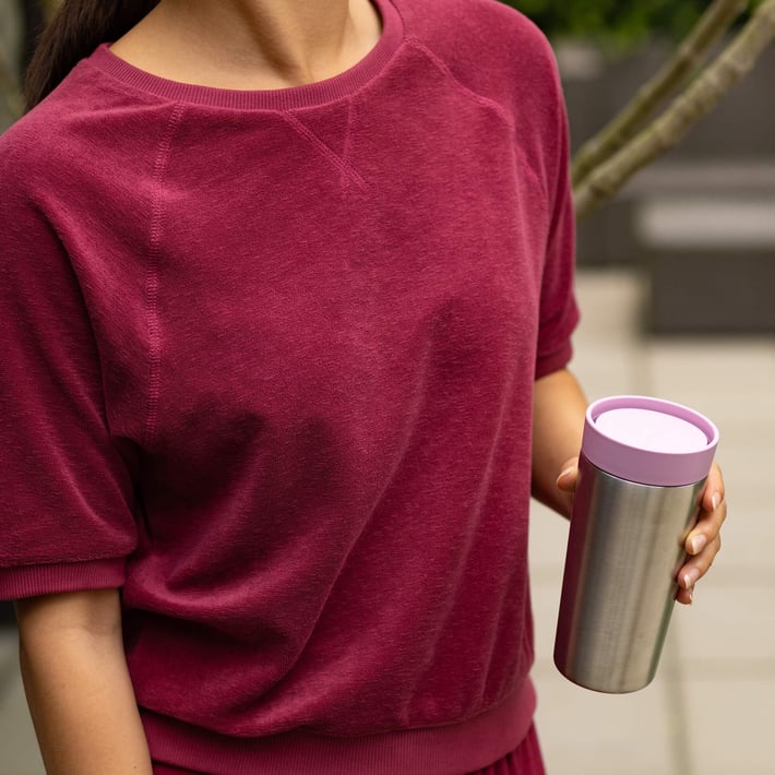 Cana termos Brabantia Make&Take 360ml Lilac Pink