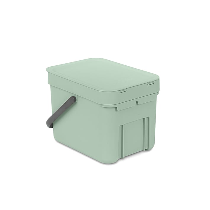 Кош за смет за разделно събиране Brabantia Sort&Go 6L, Jade Green