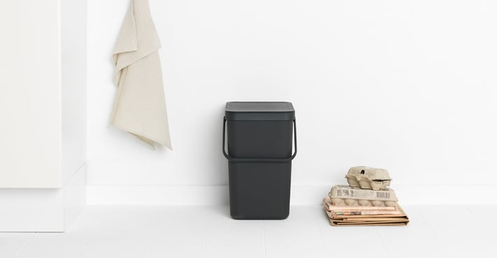 Кош за смет за разделно събиране Brabantia Sort&Go 25L, Grey