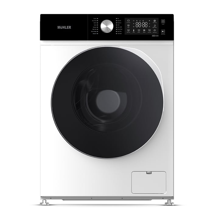 Промо-комплект Инверторна пералня Muhler IWM7140NWA, 7kg + Керамична парна ютия SI-2520C, 2400W
