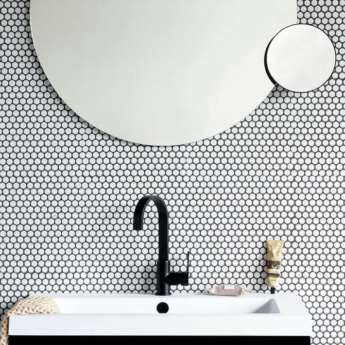 Огледало за стена Brabantia MindSet Mineral Infinite Grey