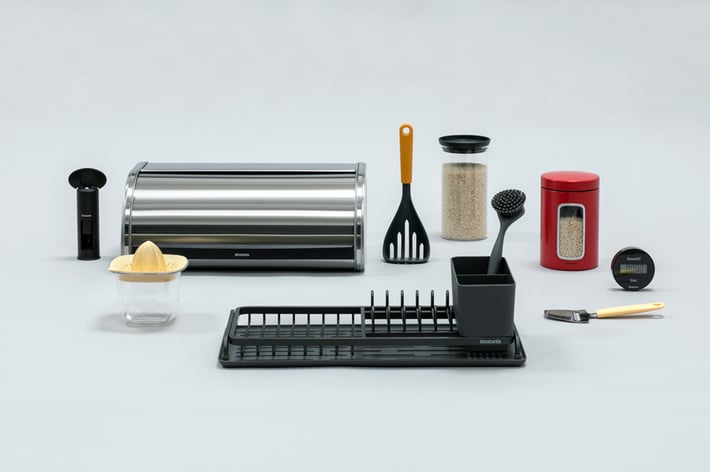 Сушилник за съдове Brabantia Light Grey