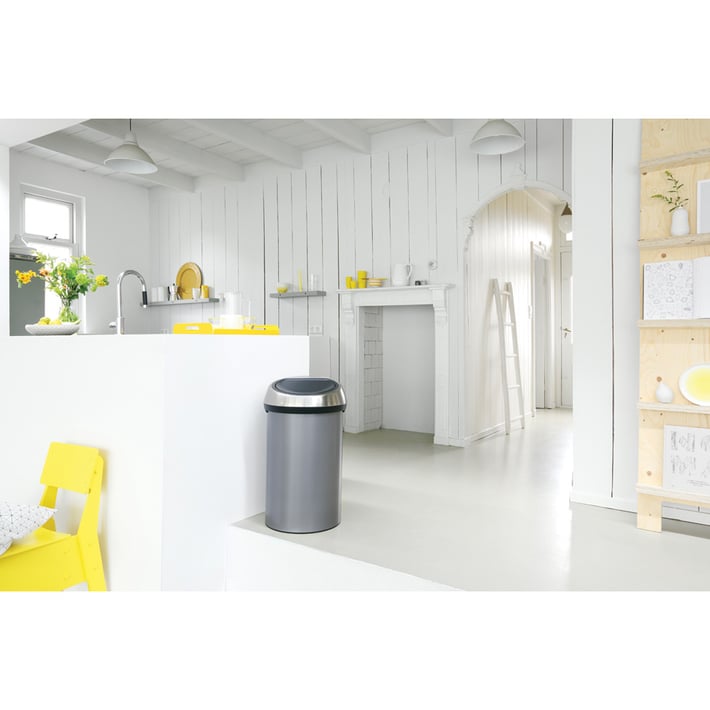 Кош за смет Brabantia Touch Bin 60L, Platinum