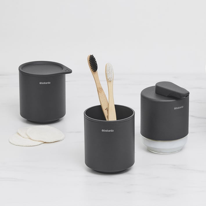 Кутия за аксесоари за баня Brabantia MindSet Mineral Infinite Grey