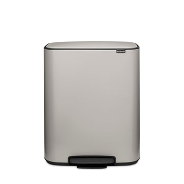 Waste Bin Brabantia Bo Pedal 60L, Soft Grey