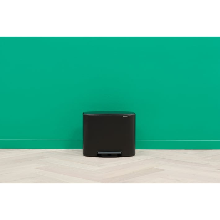 Кош за смет Brabantia Bo Pedal 11+23L, Matt Black