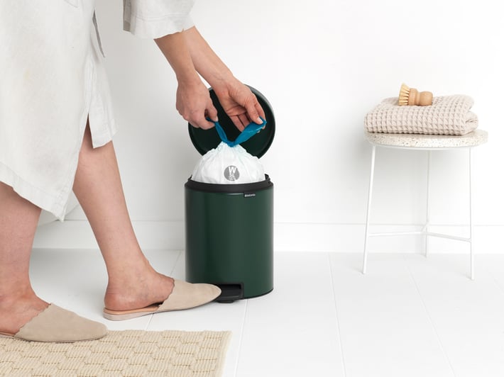 Кош за смет с педал Brabantia NewIcon 5L, Pine Green