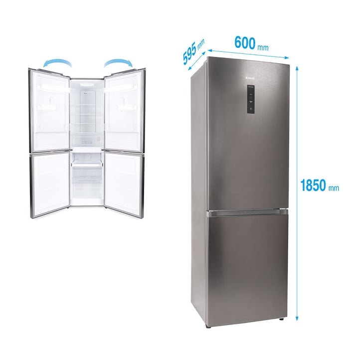 Хладилник Muhler NFC1851NDIE