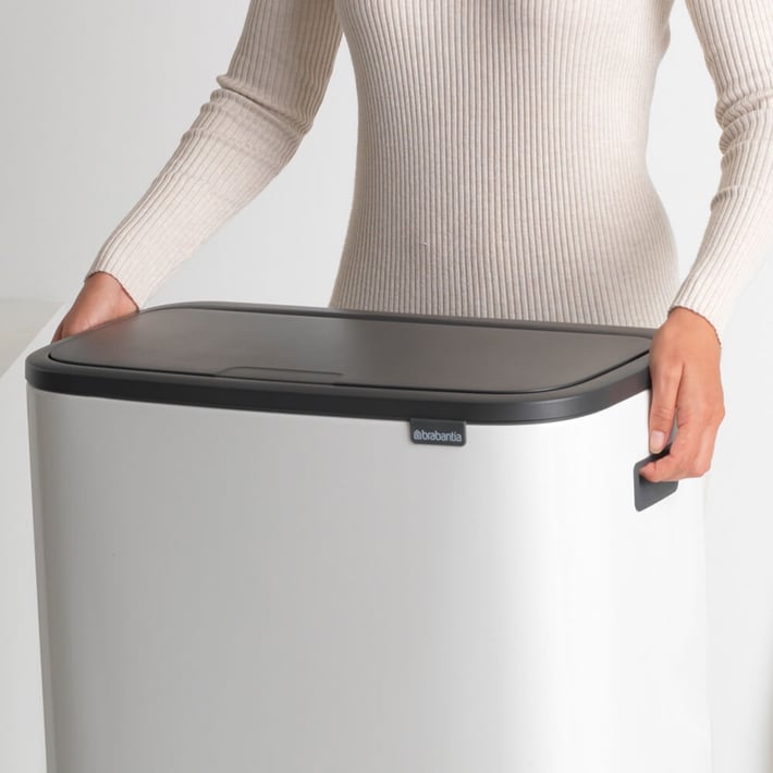 Кош за смет Brabantia Bo Touch 60L, White