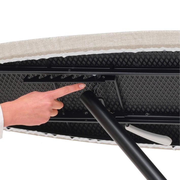 Ironing Board Brabantia D 135x45cm, Heat Resistant Iron Parking Zone, Denim Grey