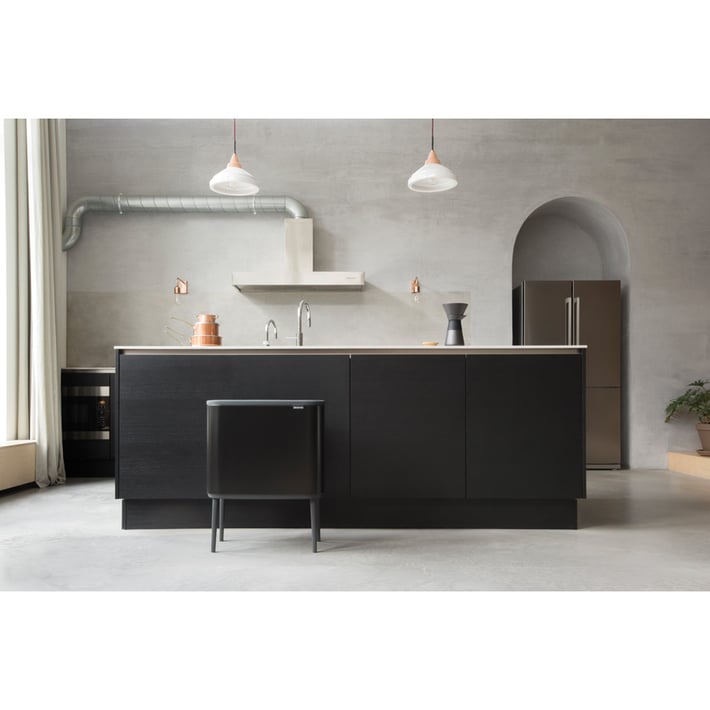 Кош за смет Brabantia Bo Touch 11/23L, Matt Black