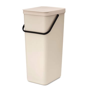 Coș de colectare separată Brabantia Sort&Go 40L, Soft Beige