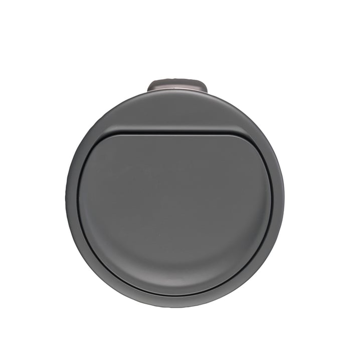 Кош за смет Brabantia Touch Bin New 30L, Matt Black, капак металик