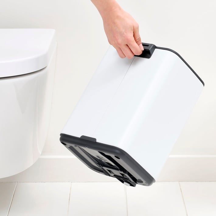 Coș de gunoi Brabantia Bo Pedal 7L, White