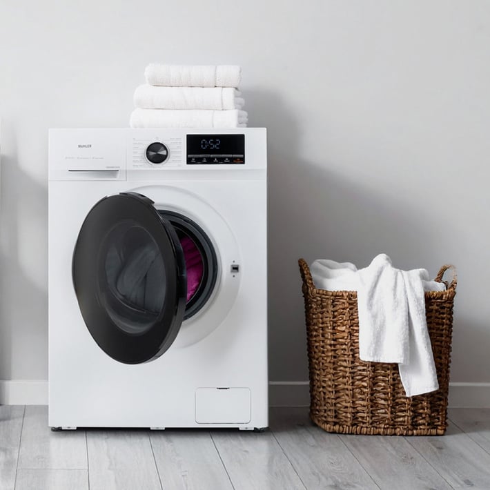 Пералня Muhler DDWM812WA, 8kg, 1200rpm, директно задвижване, 5 години