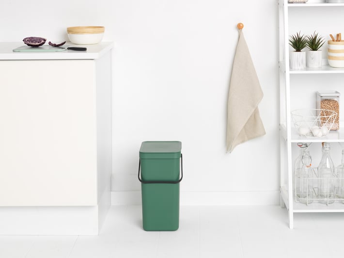 Кош за смет за разделно събиране Brabantia Sort&Go 16L, Fir Green