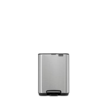 Waste Bin Brabantia Bo Pedal 4L, Matt Steel Fingerprint Proof