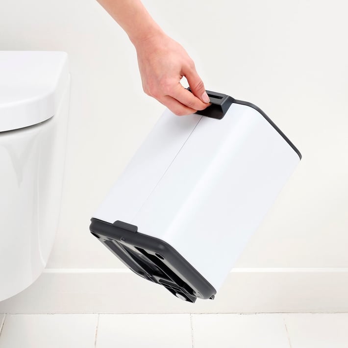 Coș de gunoi Brabantia Bo Pedal 4L, White