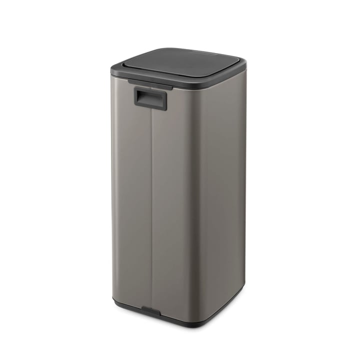Coș de gunoi Brabantia Bo Touch 30L, platină