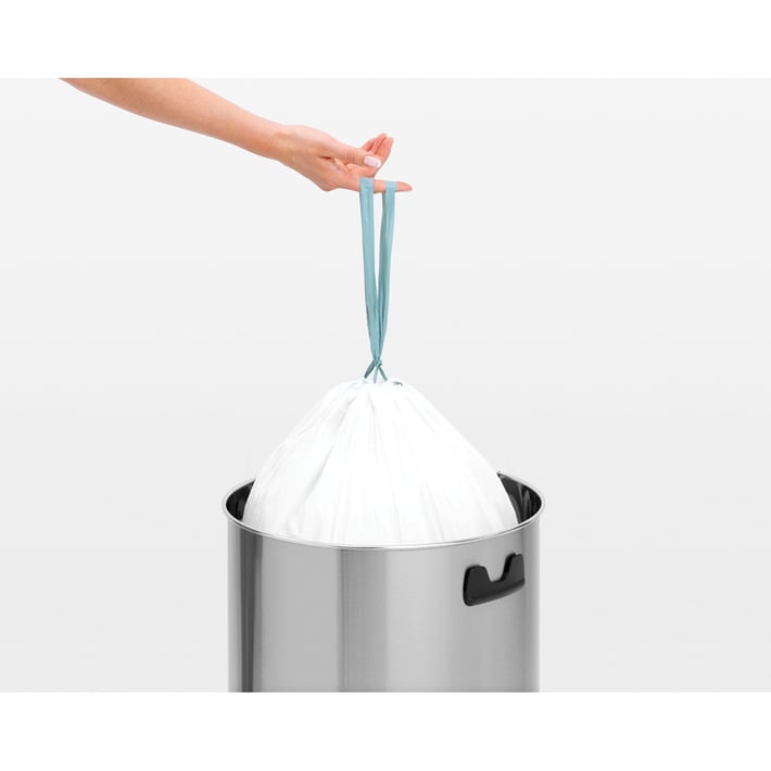 Кош за смет Brabantia Push 60L, Matt Steel