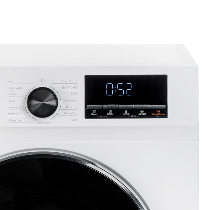 Пералня Muhler DDWM812WA, 8kg, 1200rpm, директно задвижване, 5 години