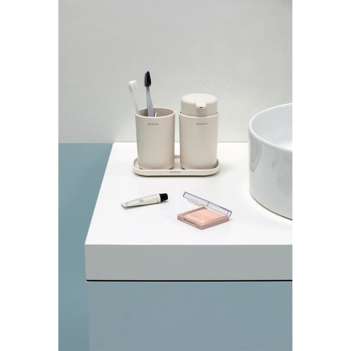 Комплект аксесоари за баня Brabantia ReNew Soft Beige 3 части