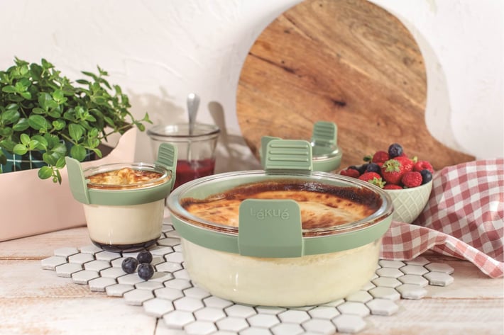 Комплект купички за печене във фритюрник с горещ въздух Lekue 4 броя