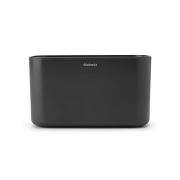 Кутия за аксесоари за баня Brabantia ReNew Dark Grey