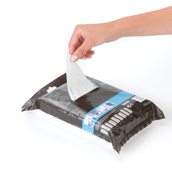 Торба за кош Brabantia размер G, 23-30L, 40 броя, бели