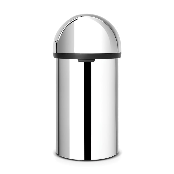 Кош за смет Brabantia Push 60L, Brilliant Steel