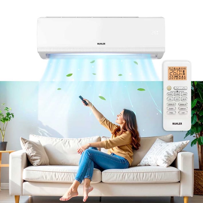 Климатик Инверторен Muhler MAC-12SI