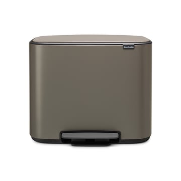 Кош за смет Brabantia Bo Pedal 36L, Platinum