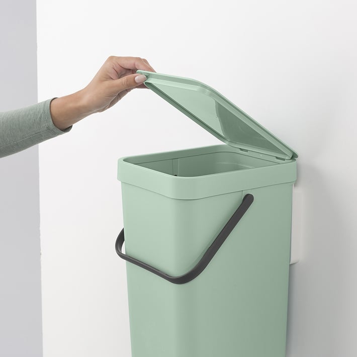 Кош за смет за разделно събиране Brabantia Sort&Go 12L, Jade Green