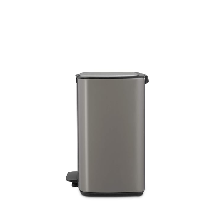 Coș de gunoi Brabantia Bo Pedal 12L, platină
